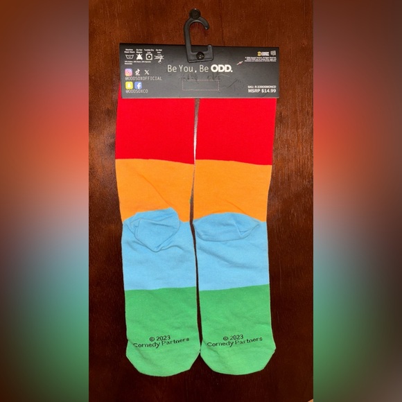 SOUTH PARK ODD SOX NOVELTY CREW SOCKS NWT MEN’S SHOE SIZE 6-13 - Picture 2 of 2